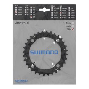 Shimano Eturatas 32T FC-M480 104mm, musta, 9v