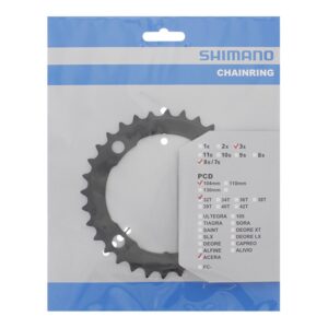 Shimano Eturatas 32T FC-M361 104mm, musta, 8v