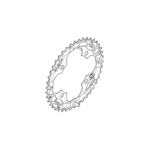 Shimano Eturatas 42T FC-M361 104mm, musta, 8-v